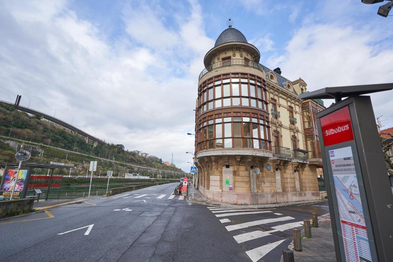 Apartamento Bio Exclusivo Con Mirador En Bilbao Y Aparcamiento Publico Gratuito Apartment Exterior photo